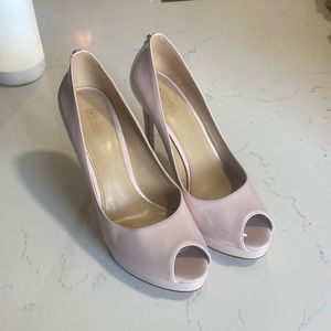 Michael Kors Peep Toe Pumps.